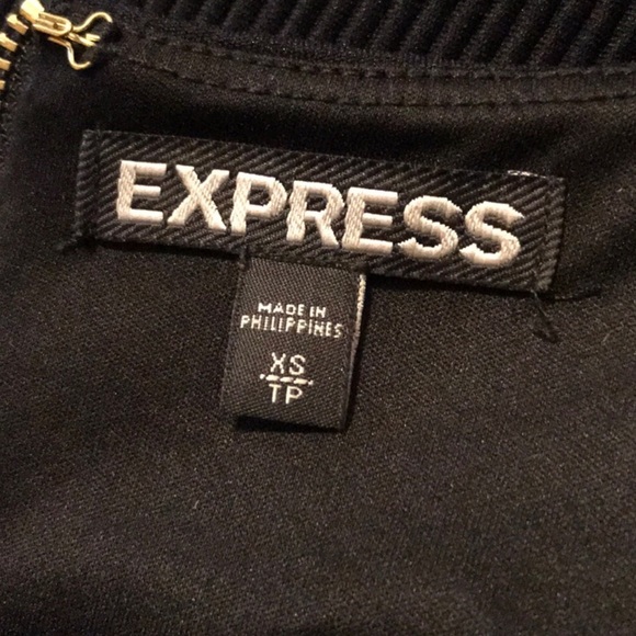 Express Black Bodycon Cutout Dress - Picture 6 of 7